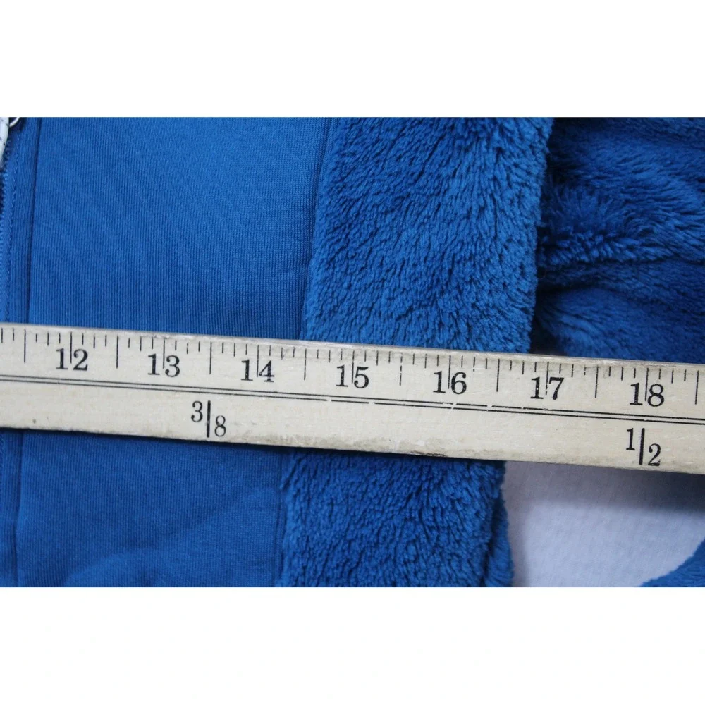 Mountain Hardwear Fleece Jacket Women Small Blue Excellent Polartec Monkey Woman